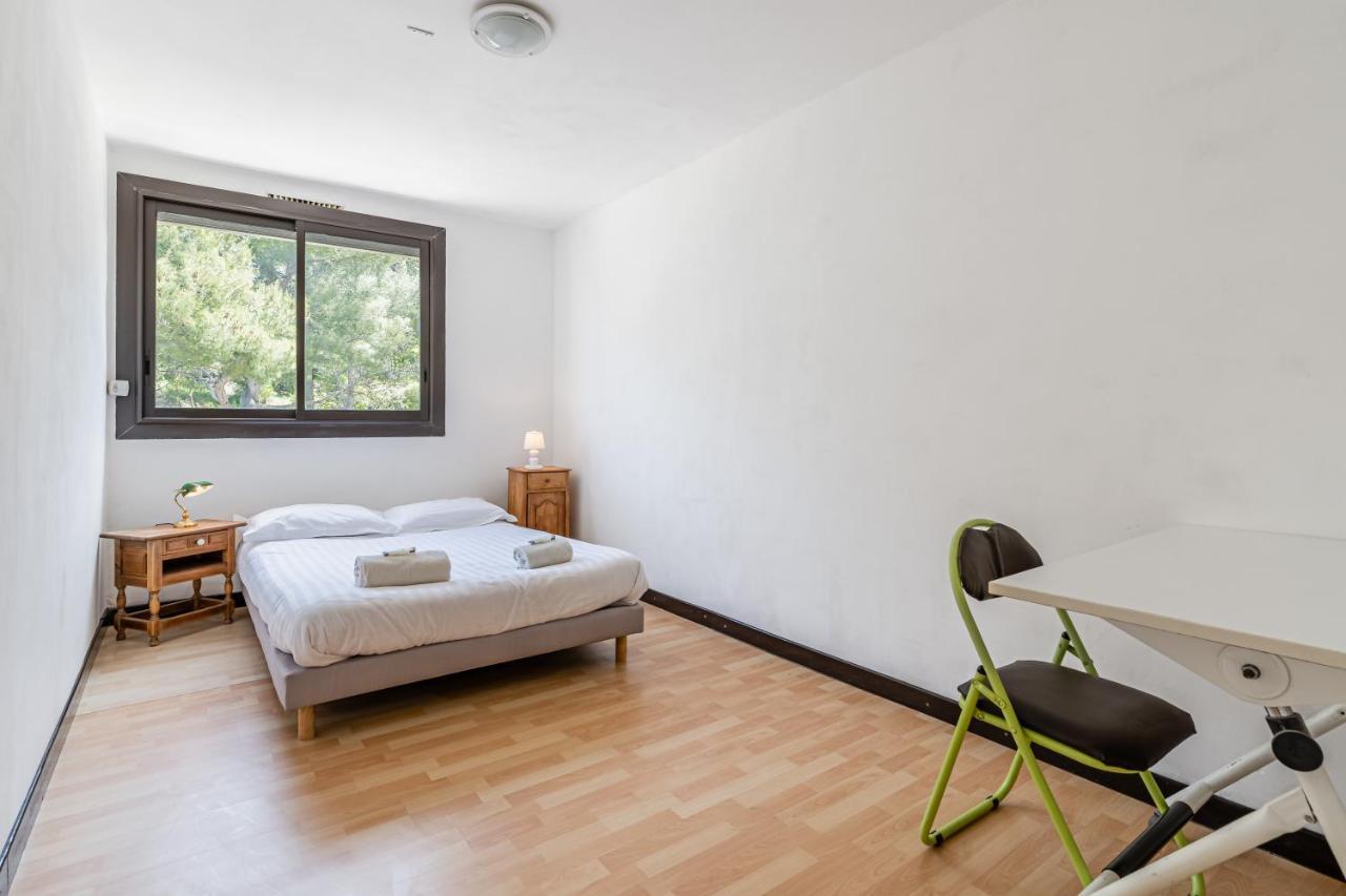Park & Suites -Wifi-Netflix-Vue Marseille Luaran gambar