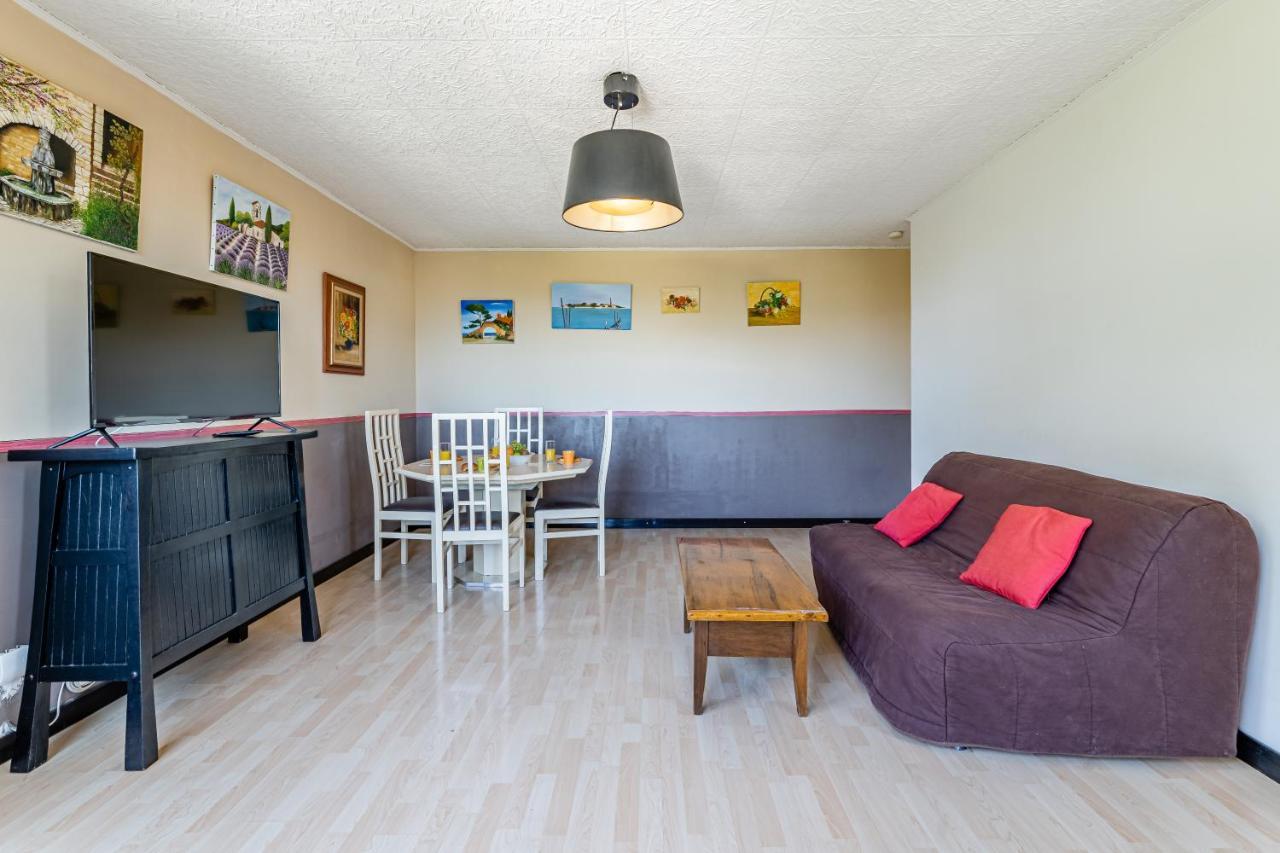 Park & Suites -Wifi-Netflix-Vue Marseille Luaran gambar