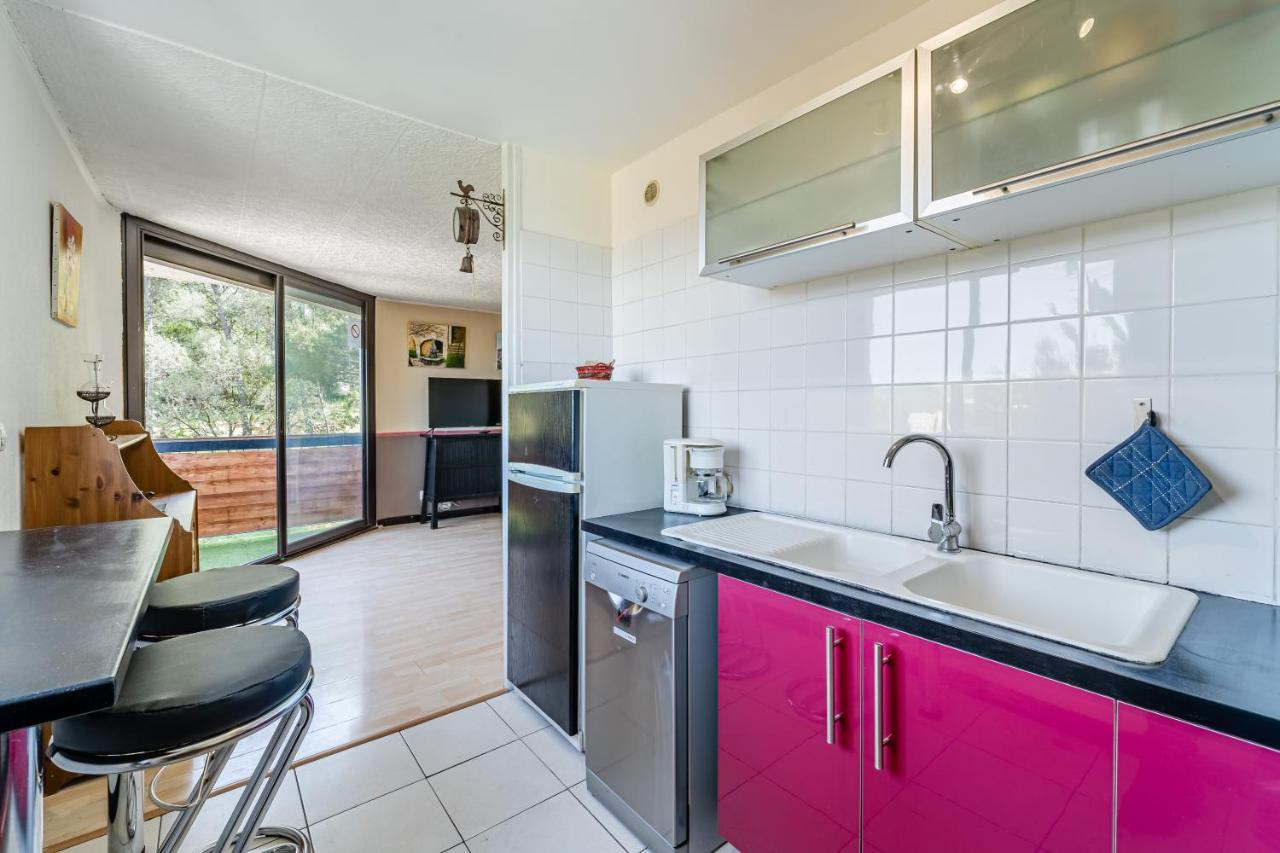 Park & Suites -Wifi-Netflix-Vue Marseille Luaran gambar