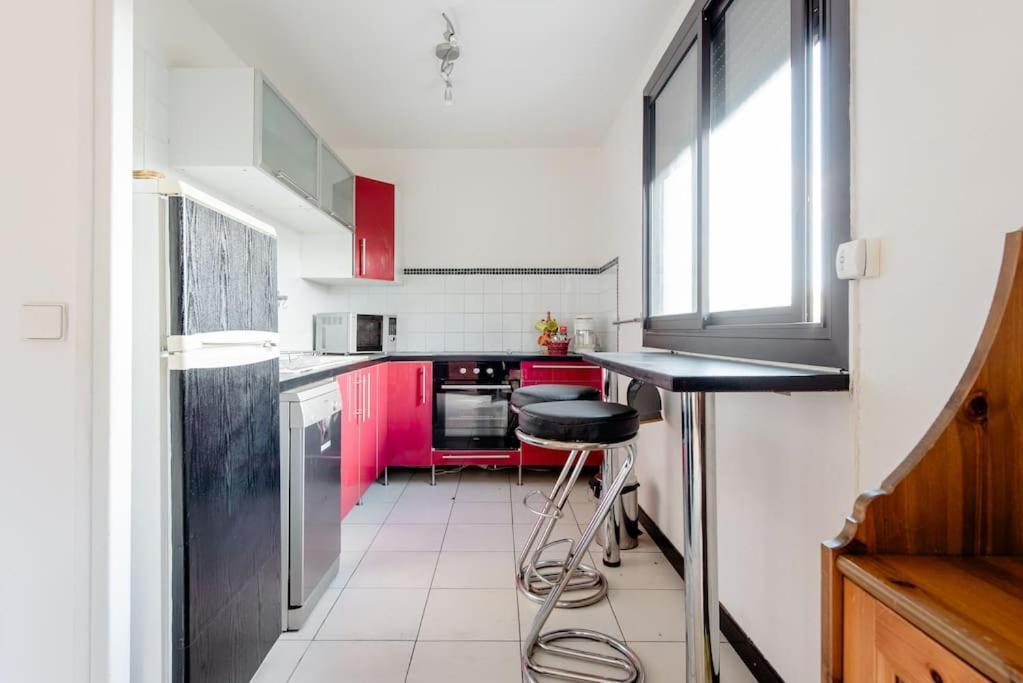Park & Suites -Wifi-Netflix-Vue Marseille Luaran gambar